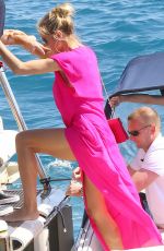 HEIDI KLUM Out and About in Cannes 05/16/2016