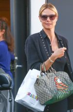 HEIDI KLUM Out Shopping in Los Angeles 05/27/2016