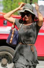 HELENA CHRISTENSEN Out and About in West Village 05/25/2016