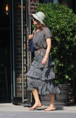 HELENA CHRISTENSEN Out and About in West Village 05/25/2016