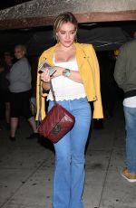 HILARY DUFF at Nice Guy in West Hollywood 05/05/2016