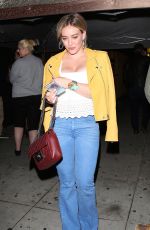 HILARY DUFF at Nice Guy in West Hollywood 05/05/2016