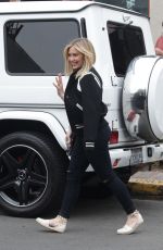 HILARY DUFF Leaves a Salon in Melrose Place 05/10/2016