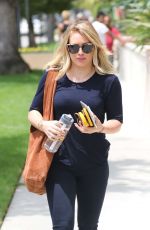 HILARY DUFF Out and About in Beverly Hills 05/30/2016