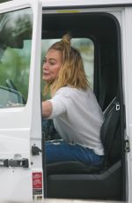 HILARY DUFF Out in Beverly Hills 05/15/2016