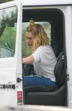 HILARY DUFF Out in Beverly Hills 05/15/2016