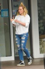 HILARY DUFF Out in Beverly Hills 05/15/2016