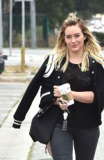 HILARY DUFF Out in Los Angeles 05/04/2016