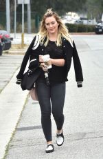 HILARY DUFF Out in Los Angeles 05/04/2016