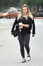 HILARY DUFF Out in Los Angeles 05/04/2016