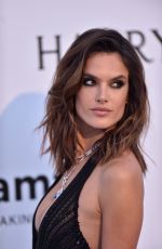 ALESSANDRA AMBROSIO at Amfar’s 23rd Cinema Against Aids Gala in Antibes 05/19/2016