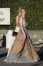 ELLE FANNING at Amfar\