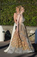 ELLE FANNING at Amfar\