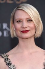 MIA WASIKOWSKA at Alice Through the Looking Glass Premiere in Hollywood 05/23/2016