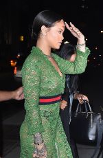 RIHANNA Night Out in New York 05/25/2016