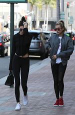 KENDALL JENNER and HAILEY BALDWIN Shopping at a Store in Beverly Hills 05/29/2016