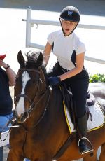 IGGY AZALEA at Horse Riding in Los Angeles 04/29/2016