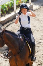 IGGY AZALEA at Horse Riding in Los Angeles 04/29/2016