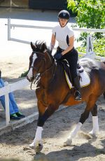 IGGY AZALEA at Horse Riding in Los Angeles 04/29/2016