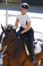 IGGY AZALEA at Horse Riding in Los Angeles 04/29/2016
