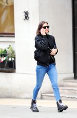 IRINA SHAYK in Jeans Out and About in London 05/25/2016
