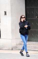 IRINA SHAYK in Jeans Out and About in London 05/25/2016