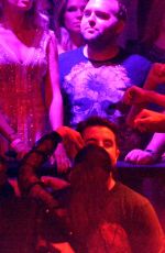 IRINA SHAYK Partying at Gotha Club in Cannes 05/18/2016