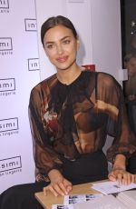 IRINA SHAYK Promotes Intimissimi