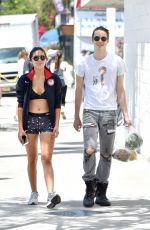 ISABELLE FUHRMAN in Tank Top and Spandex Shorts Out in Los Angeles 05/01/2016