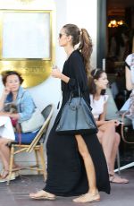 IZABEL GOULART Leaves Vesuvio Restaurant in Cannes 05/23/2016