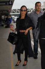 JADA PINKETT SMITH at Los Angeles International Airport 05/10/2016