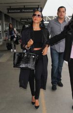 JADA PINKETT SMITH at Los Angeles International Airport 05/10/2016