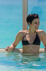 JAIMIE ALEXANDER in Bikinis At a Pool in Cancun 05/10/2016
