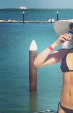 JAIMIE ALEXANDER in Bikinis At a Pool in Cancun 05/10/2016