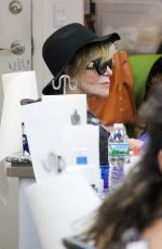 JANE FONDA at a Nail Salon in Beverly Hills 04/30/2016