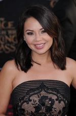 JANEL PARRISH at Alice Through the Looking Glass Premiere in Hollywood 05/23/2016