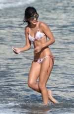 JASMIN WALIA in Bikini at a Beach in Marbella 05/28/2016