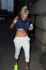 JEMMA LUCY Leaves a Gym in Manchaster 05/06/2016