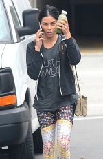 JENNA DEWAN Leaves a Nail Salon in Beverly Hills 05/25/2016