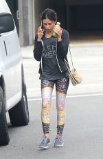 JENNA DEWAN Leaves a Nail Salon in Beverly Hills 05/25/2016