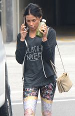 JENNA DEWAN Leaves a Nail Salon in Beverly Hills 05/25/2016