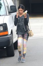 JENNA DEWAN Leaves a Nail Salon in Beverly Hills 05/25/2016