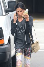 JENNA DEWAN Leaves a Nail Salon in Beverly Hills 05/25/2016