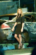 JENNIFER ANISTON on the Set of 