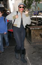 JENNIFER HUDSON Leaves Tao Restaurant in New York 05/07/2016