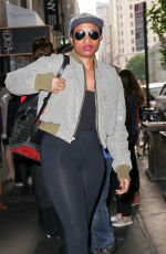 JENNIFER HUDSON Leaves Tao Restaurant in New York 05/07/2016