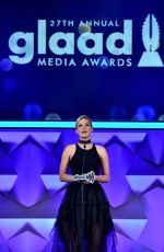 JENNIFER LAWRENCE at 27th Annual Glaad Media Awards in New York 05/14/2016