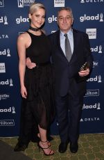 JENNIFER LAWRENCE at 27th Annual Glaad Media Awards in New York 05/14/2016