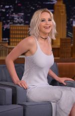 JENNIFER LAWRENCE at Tonight Show with Jimmy Fallon in New York 05/23/2016