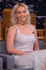 JENNIFER LAWRENCE at Tonight Show with Jimmy Fallon in New York 05/23/2016